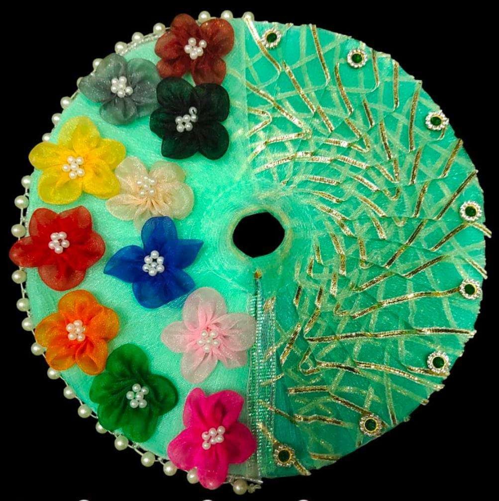 Green Printed Summer Dres