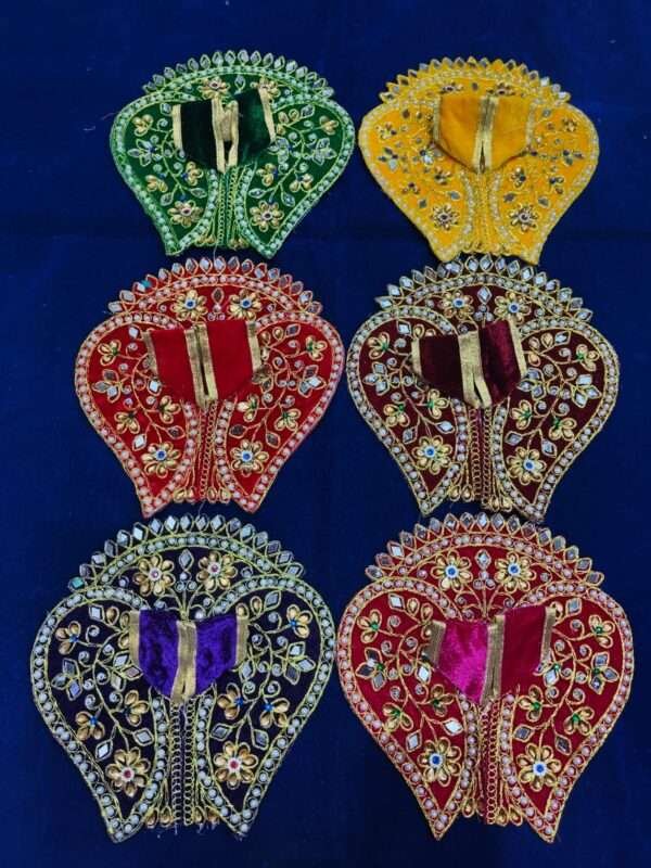 Velvet Work Laddu Gopal Dress