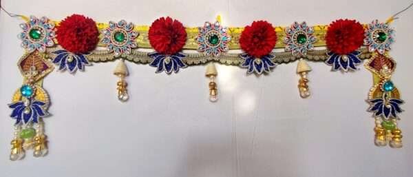 Red Blossom Floral Bandhanwar