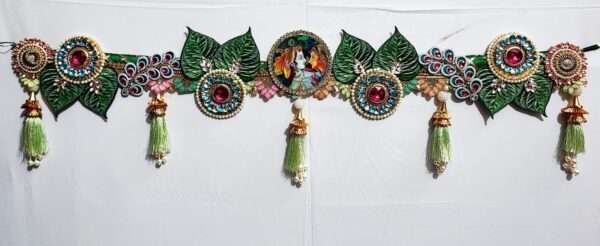 Radha Krishna Leafy Bandanwar