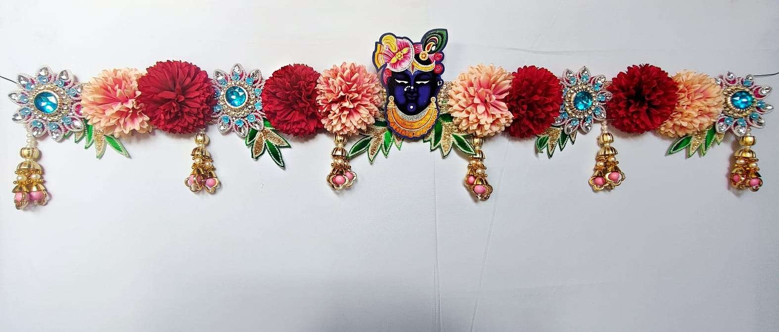 Krishna Floral Grace Bandanwar